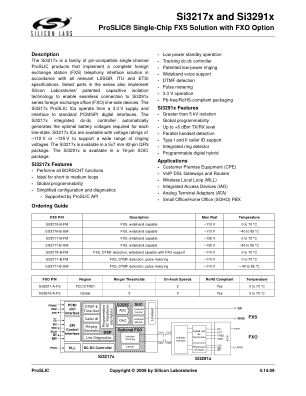 SI32178-B-GM1R datasheet cover page