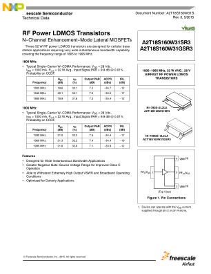 A2T18S160W31S 数据手册首页