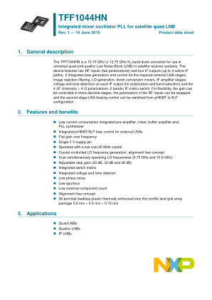 TFF1044HN datasheet cover page