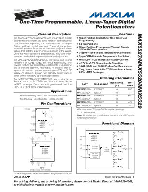 MAX5527-MAX5529 datasheet cover page
