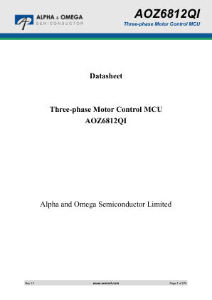 MCU-DS-20-EU 数据手册首页