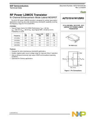 A2T21S161W12S 数据手册首页