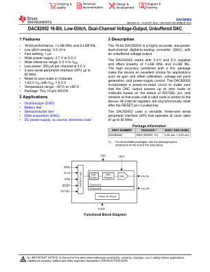 DAC82002 数据手册首页