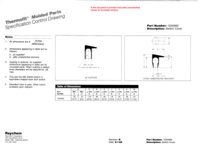 102A993-3 datasheet cover page