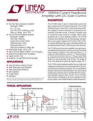 1228FD datasheet cover page