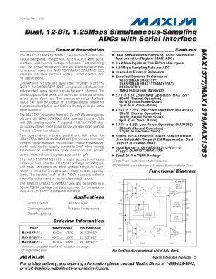 MAX1377-MAX1383 datasheet cover page