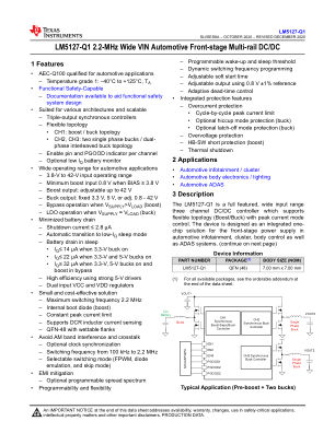 LM5127-Q1 数据手册首页