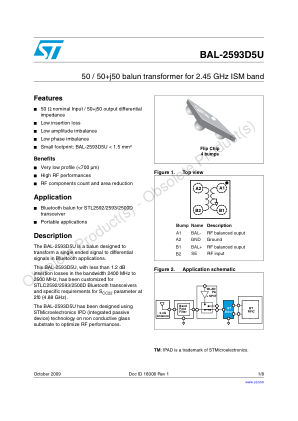 BAL-2593D5U 数据手册首页