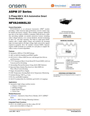 NFVA34065L32 datasheet cover page
