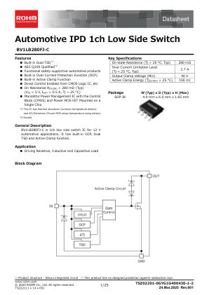 BV1LB280FJ-C 数据手册首页
