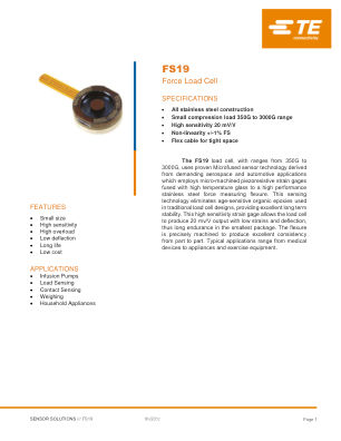 FS1901-0000-1000-G datasheet cover page