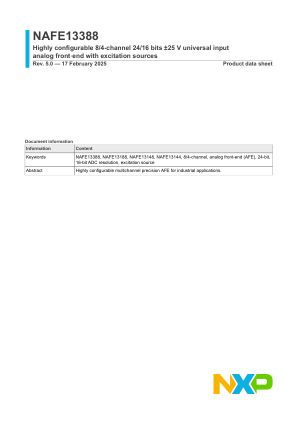 NAFE13388 datasheet cover page