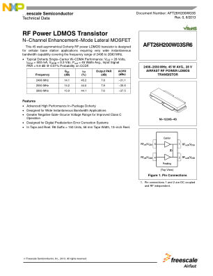 AFT26H200W03S 数据手册首页