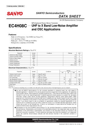 EC4H08C 数据手册首页