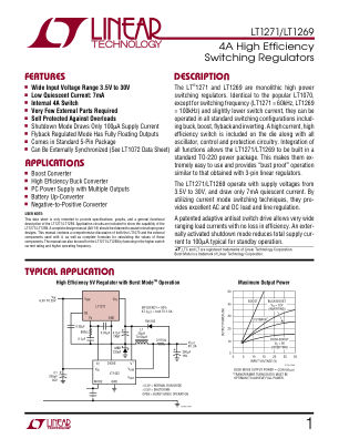 127169FB datasheet cover page