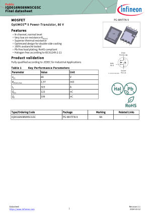 IQD016N08NM5CGSC 数据手册首页