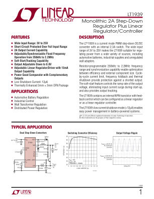 1939F datasheet cover page