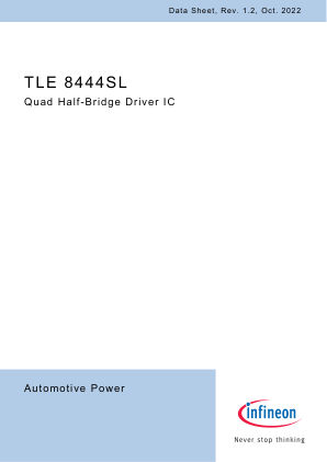 TLE8444SL 数据手册首页