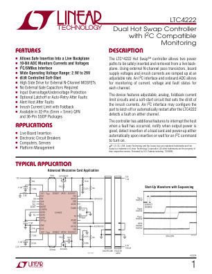 4222FB datasheet cover page