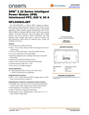 NFL25065L4BT datasheet cover page