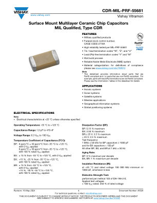 CDRMILPRF55681 datasheet cover page