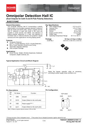 BU52737GWZ datasheet cover page