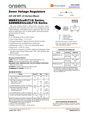 MMBZ5221ELT1 数据手册首页