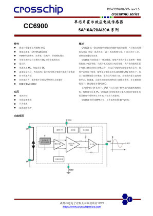 CC6900 数据手册首页