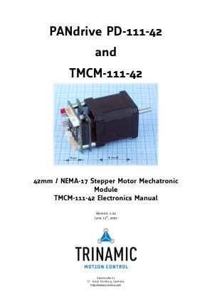 TMCM-111-42 数据手册首页