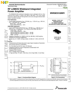 MWE6IC9100N-1 数据手册首页