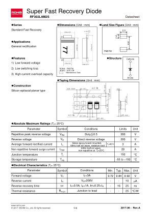 RF302LAM2S 数据手册首页