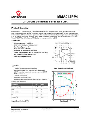 MMA042PP4 datasheet cover page