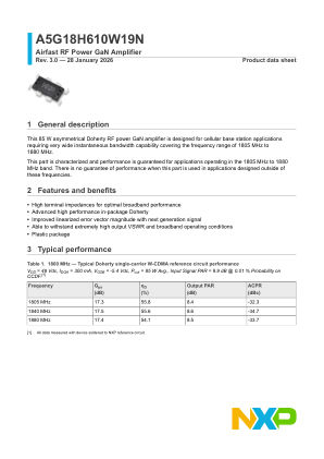 A5G18H610W19N datasheet cover page