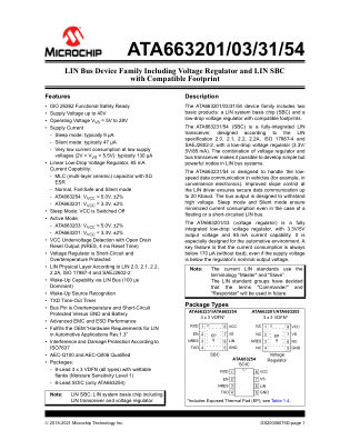 ATA663231-GBQW 数据手册首页