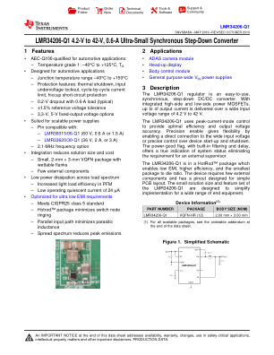 LMR34206-Q1 datasheet cover page