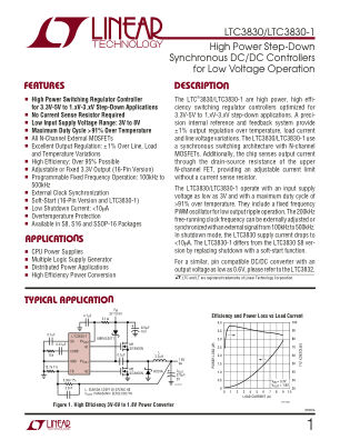 3830FA datasheet cover page