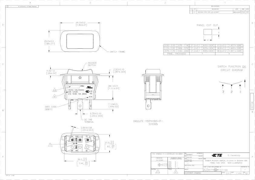PRCSD1-20F-BB0DW datasheet cover page