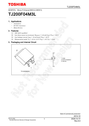 TJ200F04M3L 数据手册首页