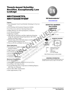 NRVTS560ETFS 数据手册首页