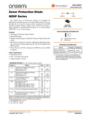 NZ8PMX2 数据手册首页