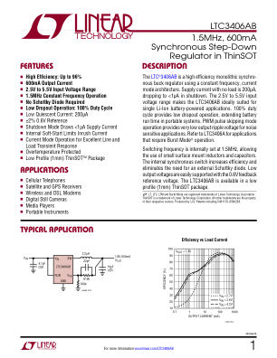 3406ABFB datasheet cover page
