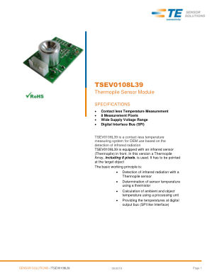 G-TPMO-014 datasheet cover page