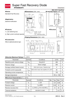 RFN3BM2SFH 数据手册首页