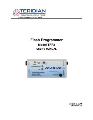 80515-FPBM-TFP2 数据手册首页