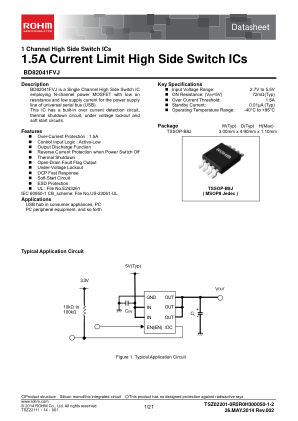 BD82041FVJ 数据手册首页