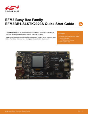 SLSTK2020A datasheet cover page