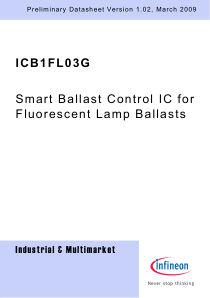 ICB1FL03G-1 datasheet cover page