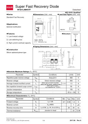 RF201LAM4STF datasheet cover page