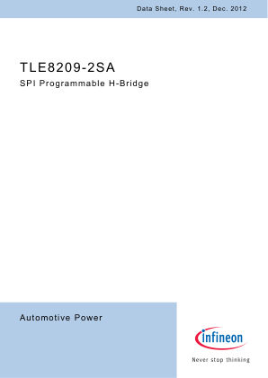 TLE8209-2 数据手册首页
