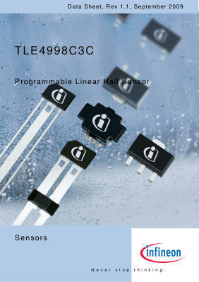 TLE4998C3C 数据手册首页